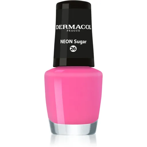 Dermacol Neon neónový lak na nechty odtieň 26 Sugar 5 ml