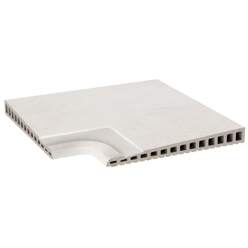 Roh Prelivové Hrany Exagres Opera ivory 33x33 cm mat OPERAAD33IV