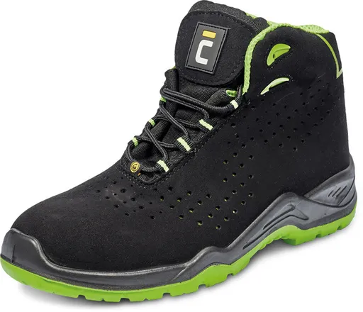 HALWILL MF ESD S1P SRC členok 46 čierna