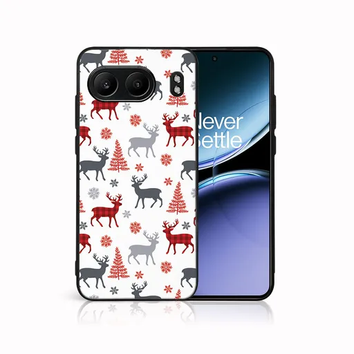 MY ART Kryt s vianočným dizajnom OnePlus Nord 4 5G DEER (068)
