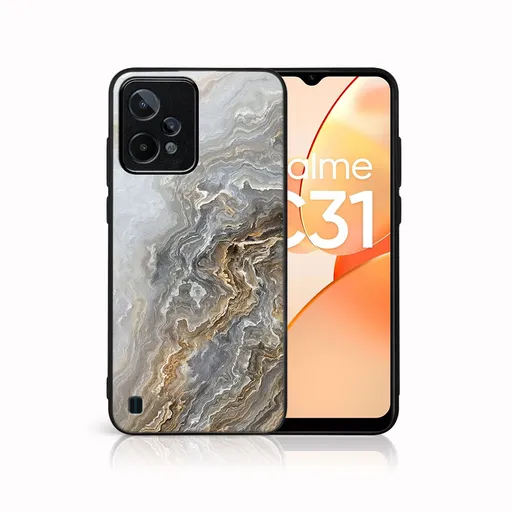 MY ART Ochranný kryt Realme C31 -BEIGE (151)