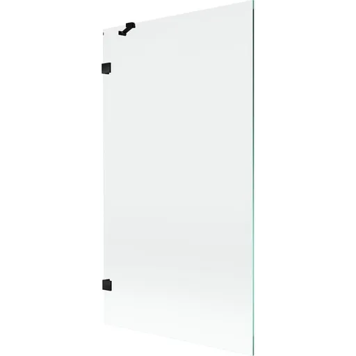 MEXEN/S - Lunar vaňová zástena FIX 100 x 150, transparent, čierna 897-100-000-70-00