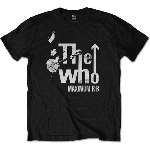 The Who tričko Maximum R&B Čierna S