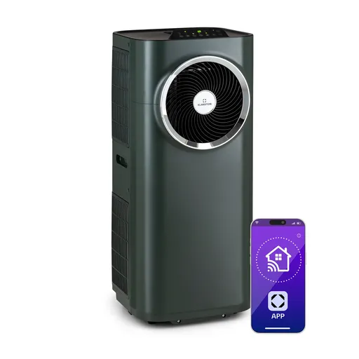Klarstein Kraftwerk Eco Smart 11, mobilná klimatizácia 3 v 1, 11 500 BTU, diaľkové ovládanie, ovládanie pomocou aplikácie