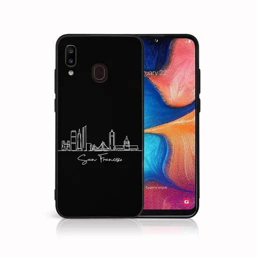 MY ART Ochranný obal pre Samsung Galaxy A20e SAN FRANCISCO (212)