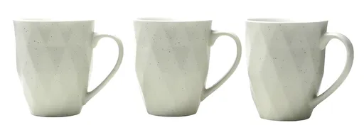 MAKRO - Hrnček keramický 3ks, 10,5cm