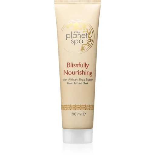 Avon Planet Spa Blissfully Nourishing vyživujúca maska na ruky a nohy 100 ml