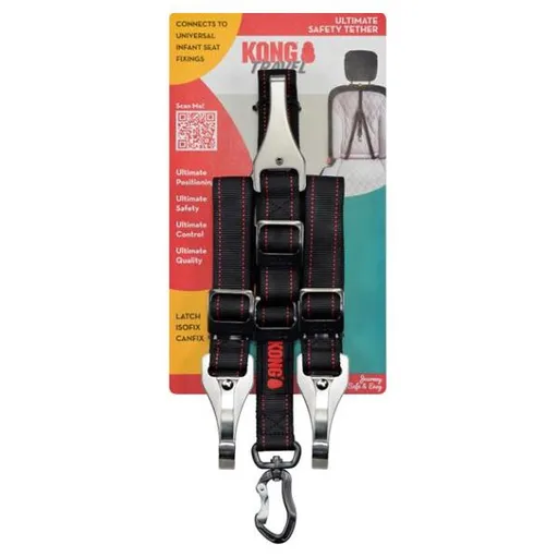 KONG Ultimate Isofix Bezpečnostný pás pre psa 1 ks