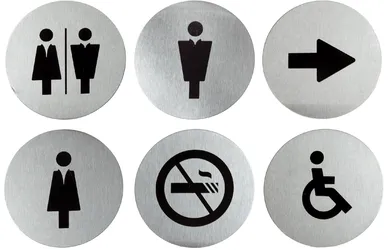 Sada Informačných tabuliek - samolepiace