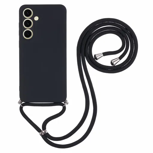 ROPE Kryt so šnúrkou Samsung Galaxy S24 FE 5G čierny