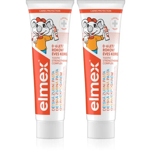 Elmex Caries Protection Kids zubná pasta 2x50 ml