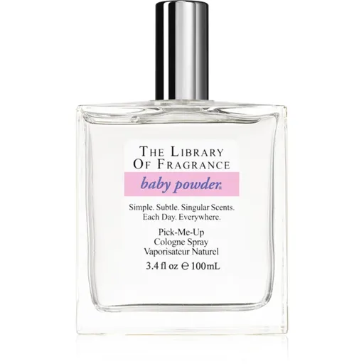The Library of Fragrance Baby Powder kolínska voda unisex 100 ml