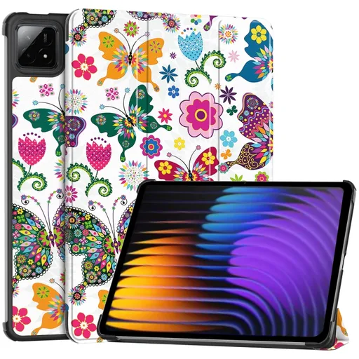 ART Zaklápacie puzdro pre Xiaomi Pad 7 / Pad 7 Pro BUTTERFLIES