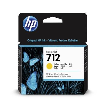 HP 712 3ED69A žltá (yellow) originálna cartridge