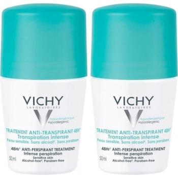 Vichy Súprava guľôčkových antiperspirantov proti nadmernému poteniu (Anti-Perspirant Treatment) 2 x 50 ml