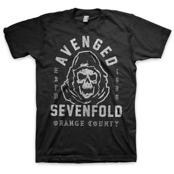 Avenged Sevenfold A7X tričko So Grim Orange County  one_size