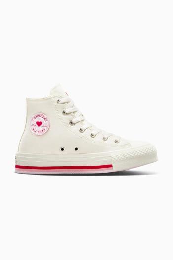Tenisky Converse Chuck Taylor All Star Eva Lift Valentine's Day biela farba, A10716C
