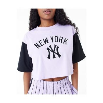 New-Era  Mlb lifestyle crop tee neyyan  Tričká a polokošele Fialová