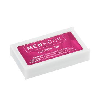 Men Rock London Náhradné žiletky do holiaceho strojčeka (Double Edged Razor Blades) 5 ks