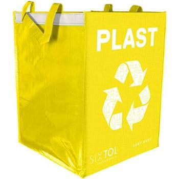 SIXTOL Vrece na triedený odpad SORT EASY PLASTIC, 30 × 30 × 40 cm, 36 l (SX4206)
