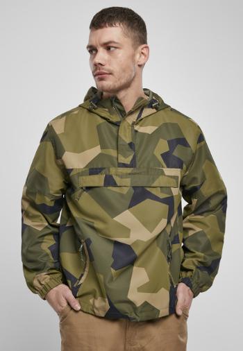 Brandit Summer Pull Over Jacket swedisch camo - S