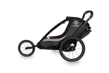 HAMAX Vozík za bicykel vr. ramená + kočíkovú set Cocoon One Grey/black,HAMAX Vozík za bicykel vr. ramená + kočíkovú set Cocoon One Grey/black