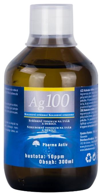 PHARMA ACTIV Koloidné striebro Ag100 (10ppm) 300 ml