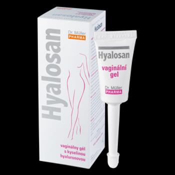 DR.MULLER Hyalosan Vaginálny gél s kyselinou hyaluronovou, tubičky 10 x 7.5 ml