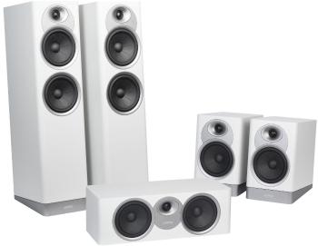Hangfal szett JAMO S7-25HCS világos szürkésfehér
