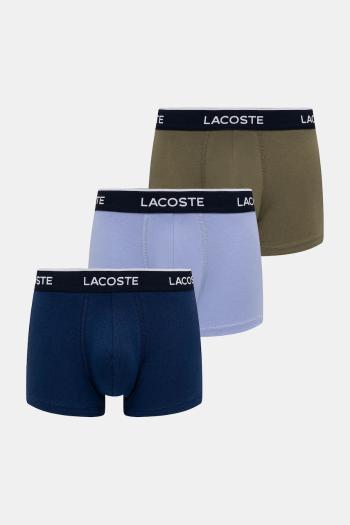 Boxerky Lacoste 3-pak biela farba, 5H1300