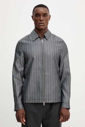 Bunda Michael Kors šedá farba, prechodná, CT52086HN8