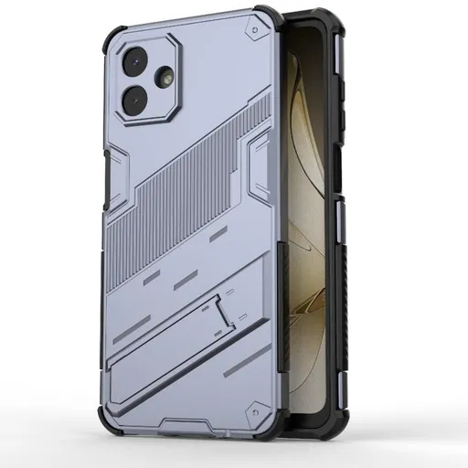 BIB Ochranný obal so stojanom pre Samsung Galaxy A07 šedý