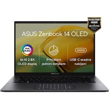 ASUS Zenbook 14 OLED UM3402YA-OLED059W Jade Black celokovový + ZDARMA Elektronická licencia Bezstarostný servis ASUS - bez nutnosti registrace / aktivace