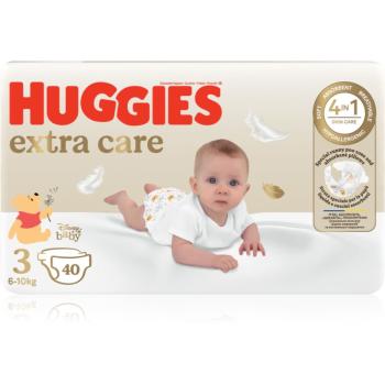 Huggies Extra Care Size 3 jednorazové plienky 6-10 kg 40 ks