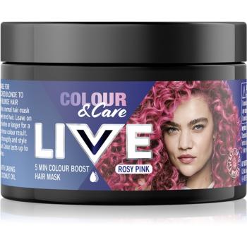 Schwarzkopf LIVE Colour & Care farbiaca maska na vlasy odtieň Rosy pink 150 ml
