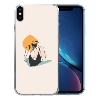 MY ART ochranný obal Apple iPhone X / XS  WOMAN (197)