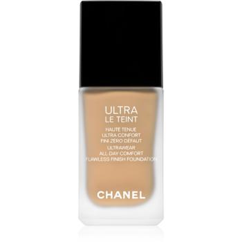 Chanel Ultra Le Teint Flawless Finish Foundation dlhotrvajúci zmatňujúci make-up pre zjednotenie farebného tónu pleti odtieň B50 30 ml