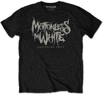 Motionless In White Tričko Graveyard Shift Unisex Black M