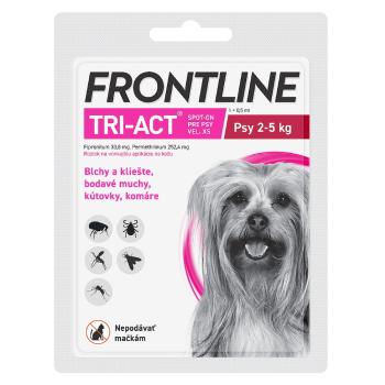 FRONTLINE Tri-act Spot-On pre psy XS (2-5 kg) 0,5 ml 1 pipeta