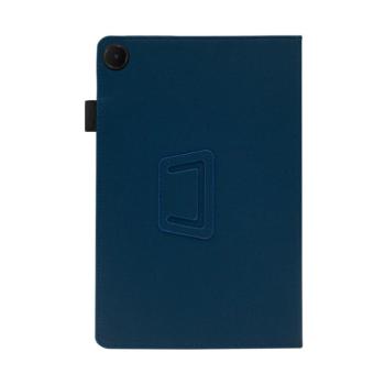 LEATHER Zaklápacie puzdro pre TCL Tab 10L Gen 2 tmavomodré