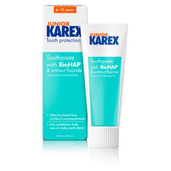 KAREX Junior Zubná pasta 6-12 rokov 65 ml