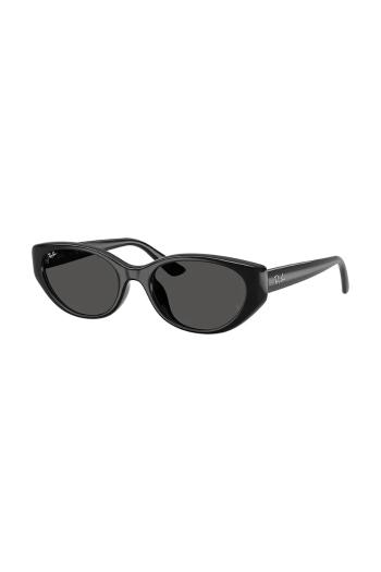 Slnečné okuliare Ray-Ban čierna farba, 0RB4457D