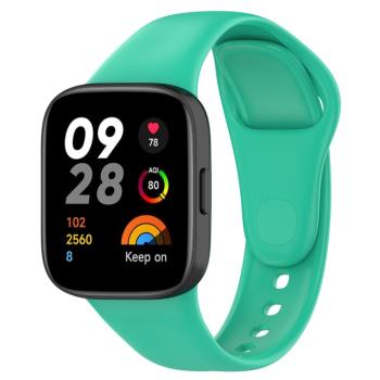 SILICONE Vymeniteľný remienok pre Xiaomi Redmi Watch 3 mentolový