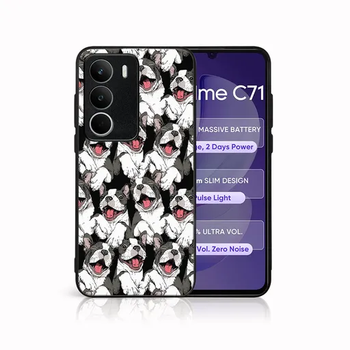 MY ART Ochranný kryt pre Realme C71 DOG (179)