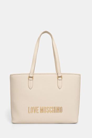 Kabelka Love Moschino béžová farba, JC4190PP1