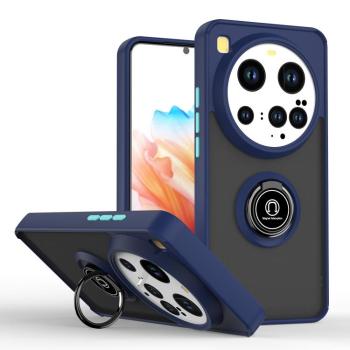 SHADOW Ochranný kryt s držiakom Xiaomi 15 Ultra tmavomodrý