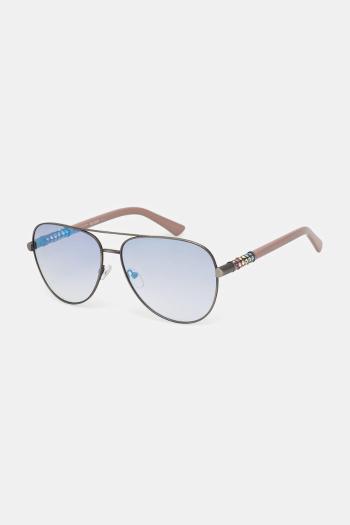 Slnečné okuliare Kurt Geiger London MAYFAIR dámske, strieborná farba, 4040263999