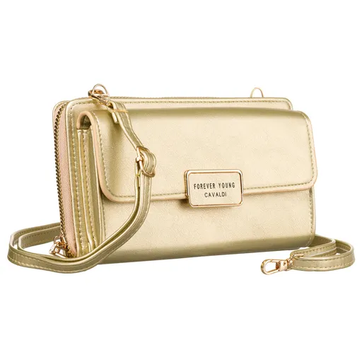 Mini peňaženka s dlhým odnímateľným popruhom - 4U Cavaldi