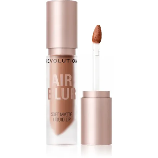 Makeup Revolution Air Blur Liquid Lipstick ľahký tekutý matný rúž odtieň Natural 3.5 ml