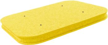 Mega Acoustic AcouCloud Flat PET 7 cm Yellow Absorpčný penový panel